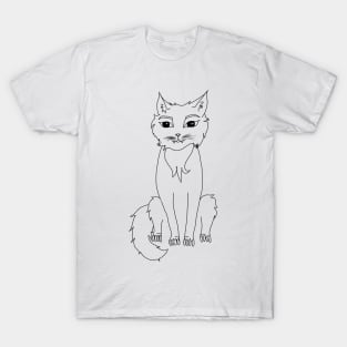 Cute cartoon cat T-Shirt